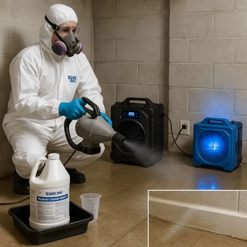Sanitization and Odor Removal process in Munford, TN
